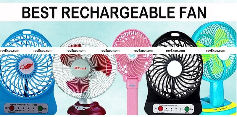 best rechargeable table fans in India