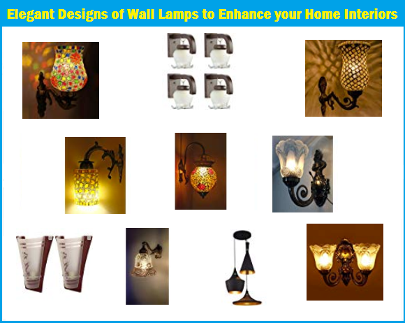 Best wall lamps in India| Best Wall lamp designs