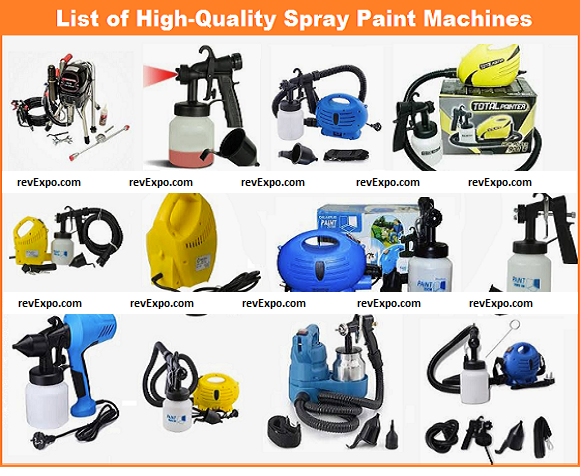 List of best Spray Paint Machines in India