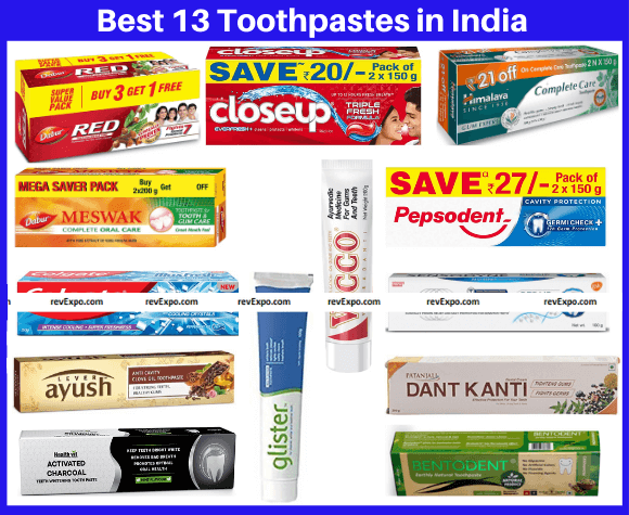 Best Toothpaste brands in India