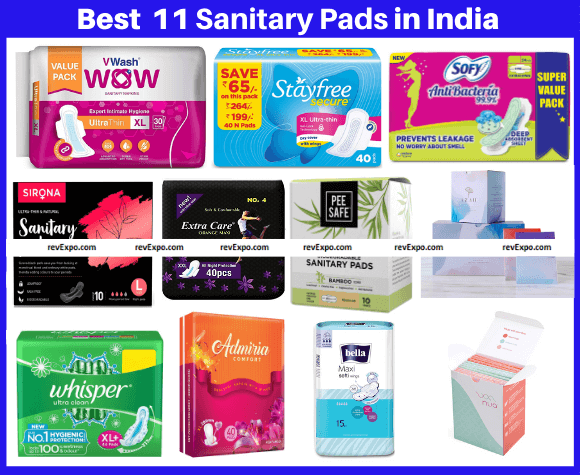 Best 11 Sanitary Pads in India