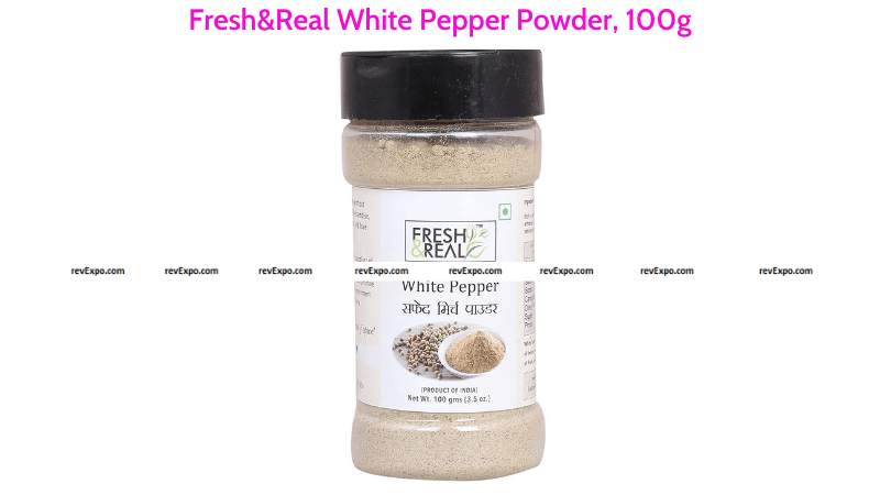 Fresh&Real 100g White Pepper Powder