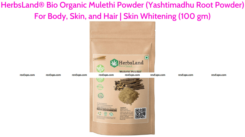 HerbsLand® Bio Organic Mulethi Powder 100 gm