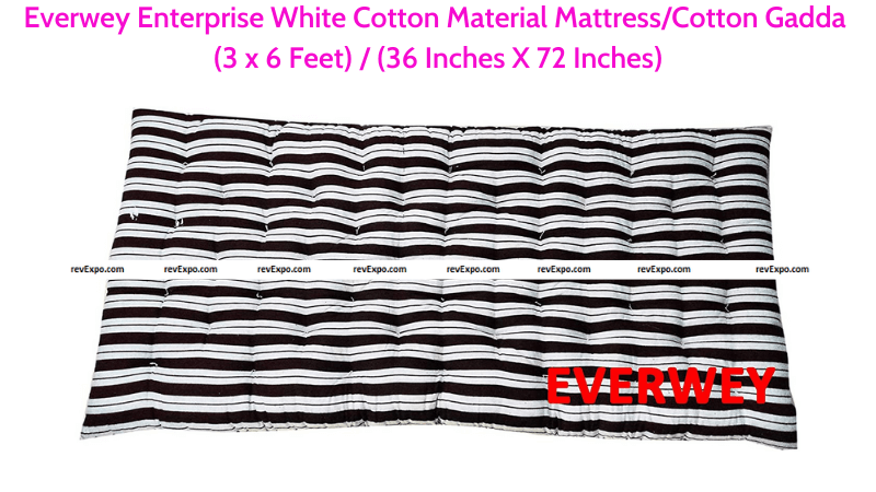 Everwey Enterprise Cotton Mattress 3 x 6 Feet