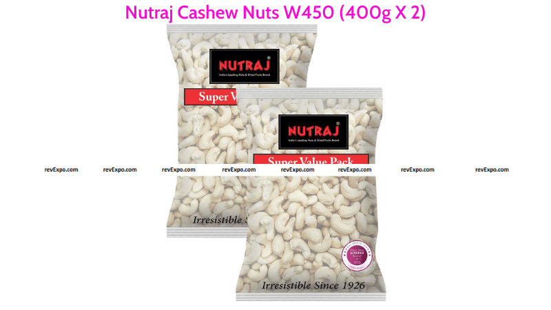 Nutraj Cashew Nuts W450