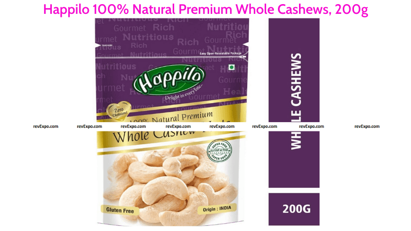 Happilo 100% Premium Whole Cashews