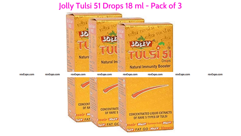 Jolly Tulsi 51 Drops Pack of 3