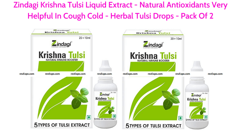 Zindagi Krishna Tulsi Liquid Herbal Drops