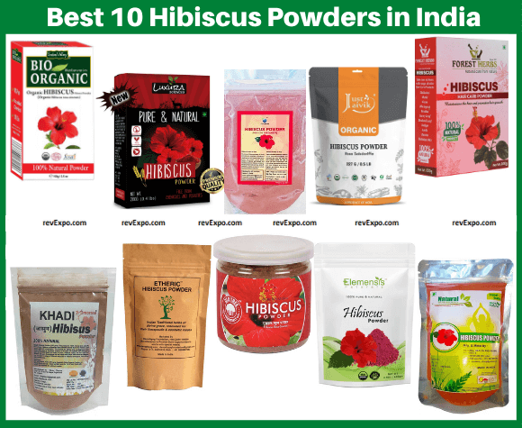 Best 10 Hibiscus Powder brands in India