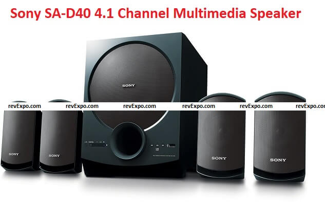 Sony SA-D40 4.1 Multimedia Speaker System