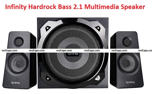 Infinity (JBL) Hardrock 210 Deep Bass 2.1 Multimedia Speaker