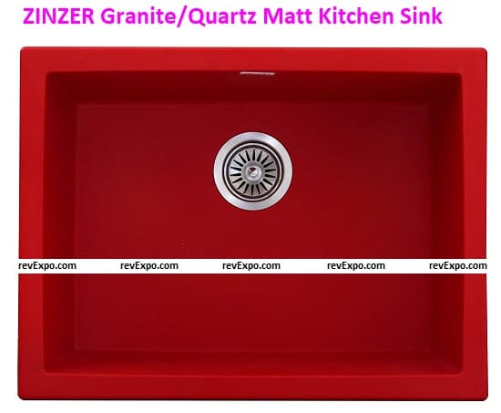 ZINZER Granite/Quartz Matt Kitchen Sink