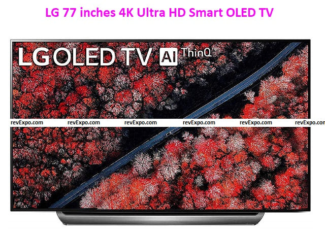 LG 195 cms (77 inches) 4K Ultra HD Smart OLED TV 77C9PTA