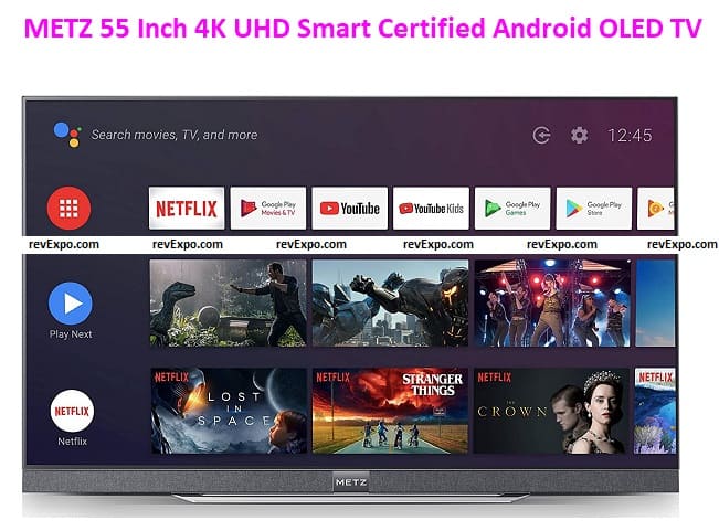 METZ 138 cm (55 Inch) 4K UHD Smart Certified Android OLED M55S9A