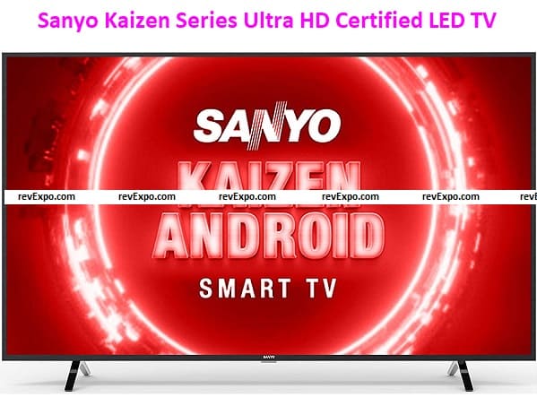 Sanyo 139 cm (55 inches) Kaizen Series 4K Ultra HD Certified Android LED TV XT-55UHD4S (Black) (2020 Model)