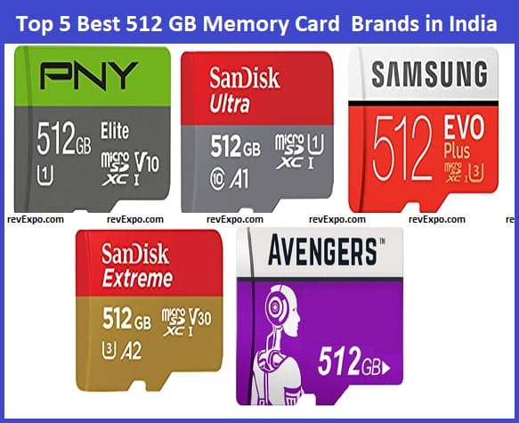 Best 512 GB Memory Card Brands in India