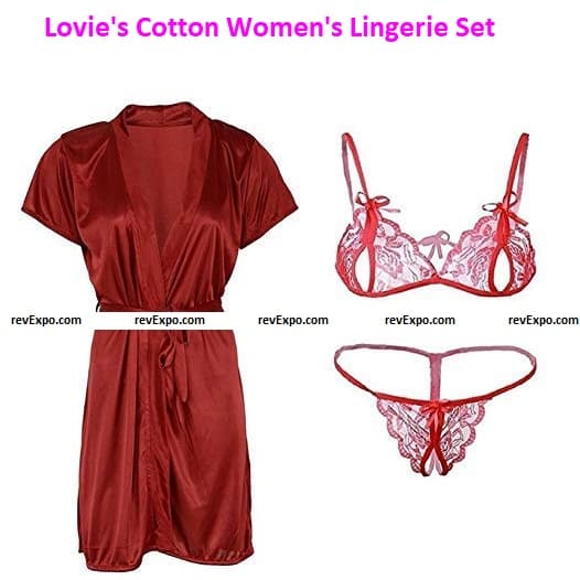 Lovie's Cotton Women's Lingerie Set