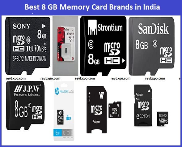 Best 8GB Memory Card Brands in India