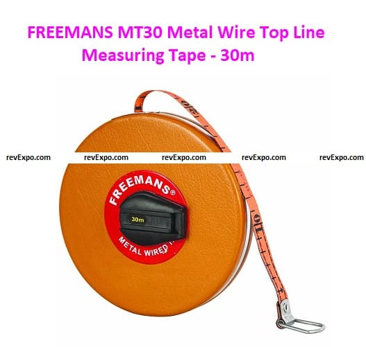 FREEMANS MT30 Metal Wire Top Line Measuring Tape