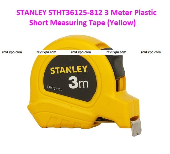 STANLEY STHT36125-812 3 Meter Plastic Short Measuring Tape