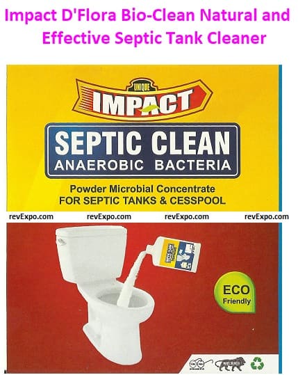 Impact D'Flora Bio-Clean Natural and Effective Septic Tank Cleaner