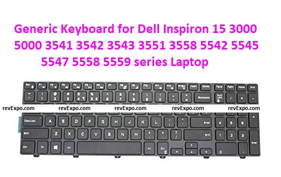 Generic Keyboard for Dell Inspiron