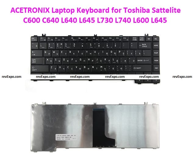 ACETRONIX Laptop Keyboard for Toshiba Sattelite