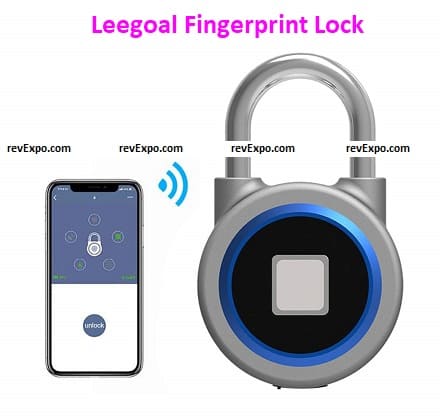 Leegoal Fingerprint and Bluetooth Smart Padlock