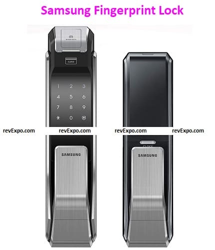 Samsung Fingerprint Push Pull Digital Door Lock