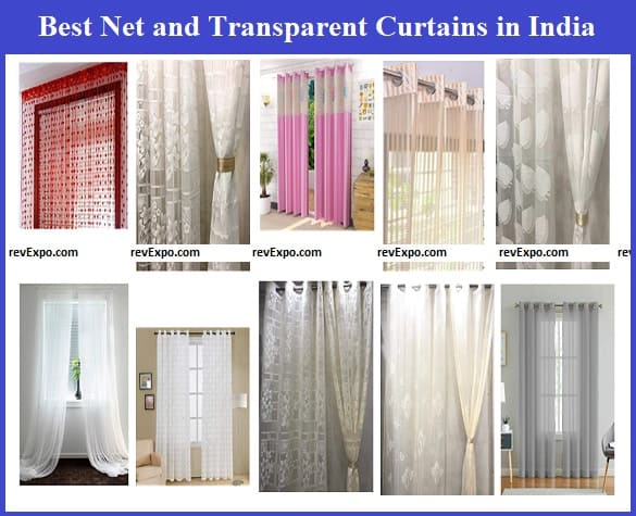 Best Net curtains and Transparent Curtains in India