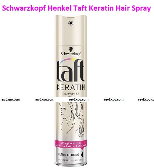 Schwarzkopf Henkel Taft Keratin Hair Spray