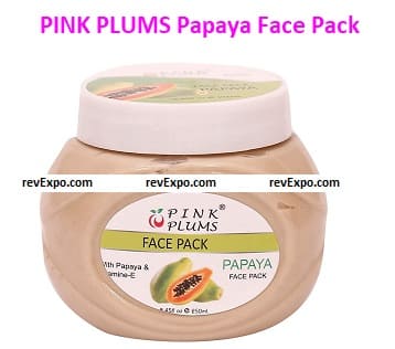 PINK PLUMS Papaya with Vitamin E Face Pack