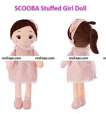 SCOOBA Stuffed Girl Doll