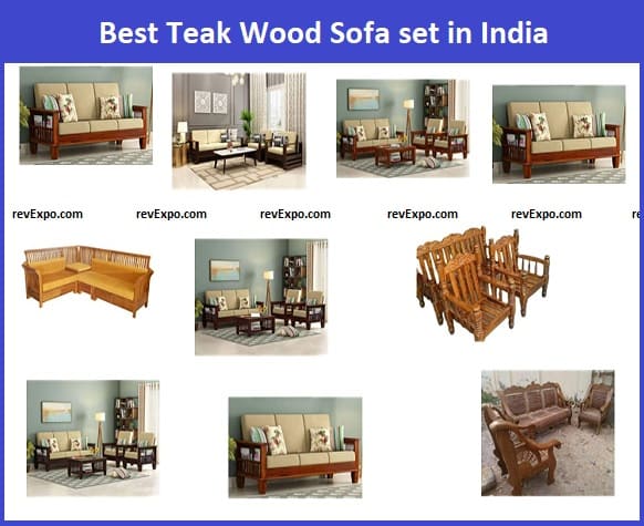 Best Teak Wood Sofa set in India