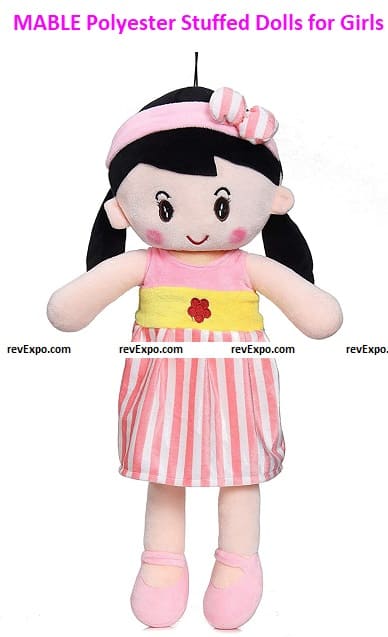 MABLE Polyester Stuffed Dolls for Girls