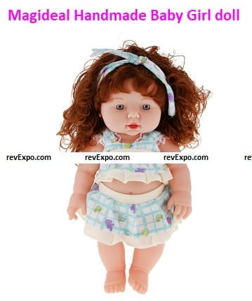 Magideal Handmade Baby Girl doll
