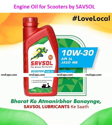 Engine Oil for Scooters by SAVSOL