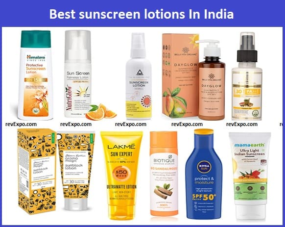 Best sunscreen lotions In India