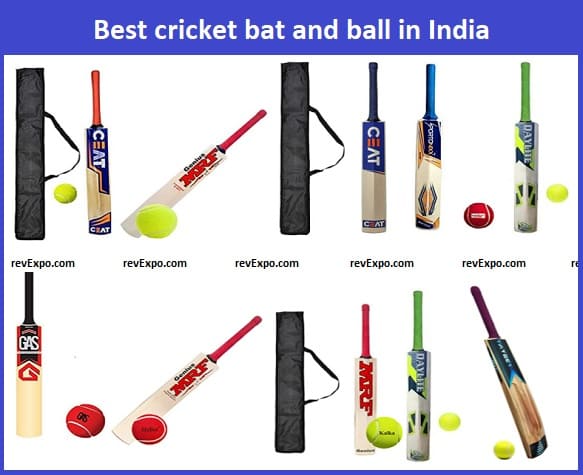 Best cricket bat and ball in India