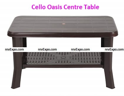 Cello Oasis Ice Brown Comfortable Center Table