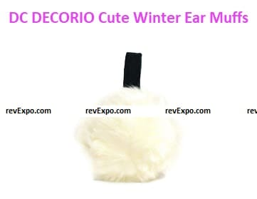 DC DECORIO Cute Winter Warmer and Outdoor Adjustable Casual Style Ear Muffs 