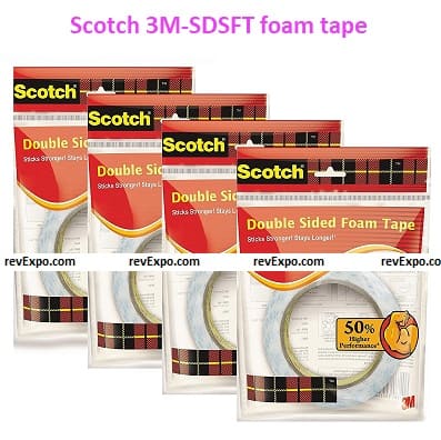 Scotch 3M-SDSFT foam tape double-sided adhesive