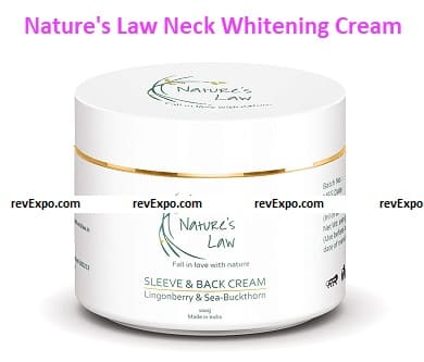 Nature's Law Neck Whitening Cream