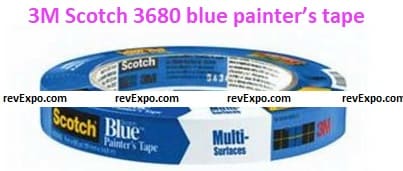 3M Scotch 3680 multi surfaces blue painter’s tape