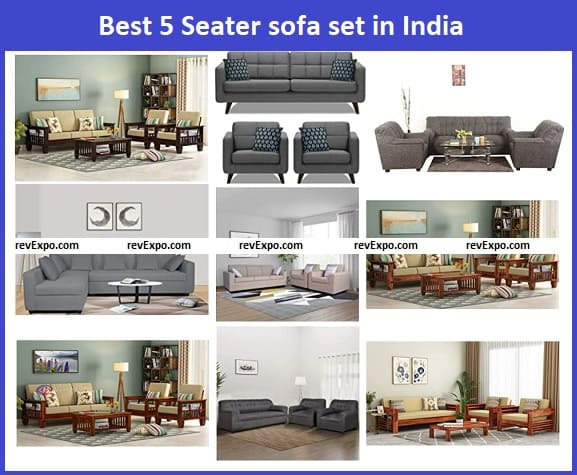 Best 5 Seater sofa set in India