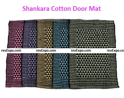 Shankara Cotton Weaved Water Absorbing Reversible Door Mat