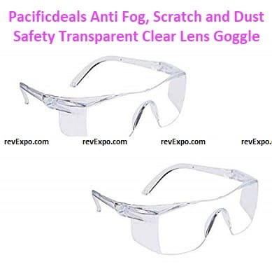 Pacificdeals Anti Fog Clear Lens Goggles