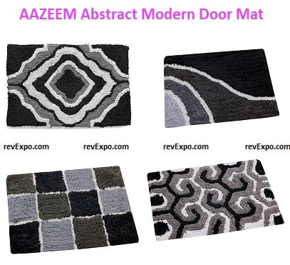 AAZEEM Abstract Modern Door Mat