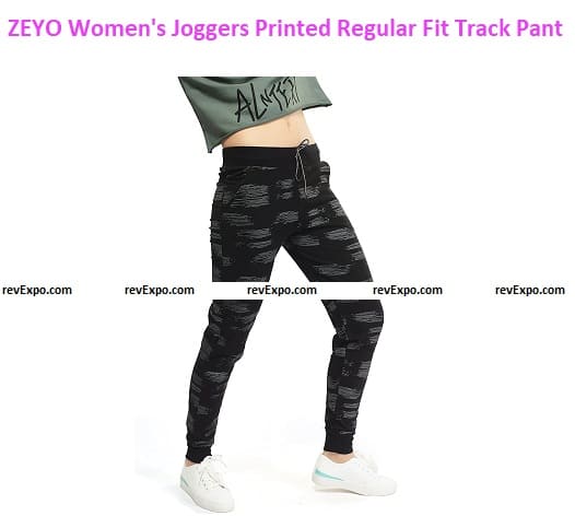 ZEYO Women's Joggers Track Pant