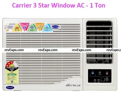 Carrier 3 Star Window AC-1 Ton